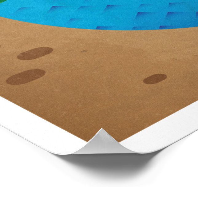 Wasserkreislauf Poster (Ecke)