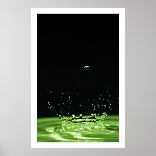 Wasserkrone Poster (Vorne)