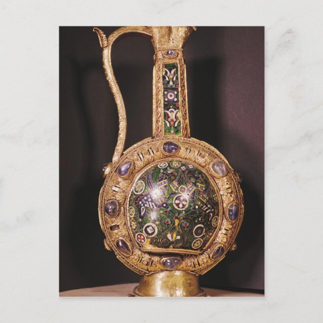 Wasserkrug in Charlemagne Postkarte (Vorderseite)