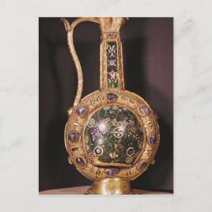 Wasserkrug in Charlemagne Postkarte