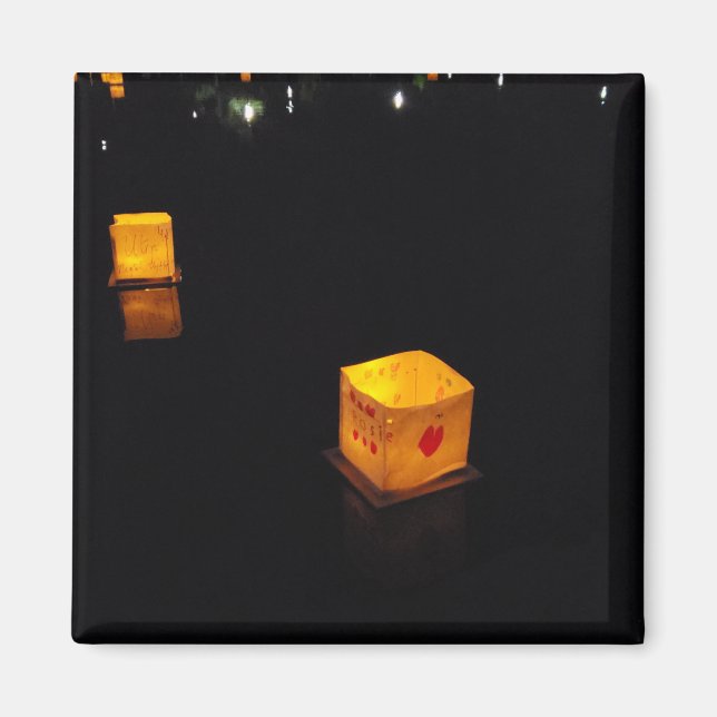 Wasserlampe Magnet (Vorne)