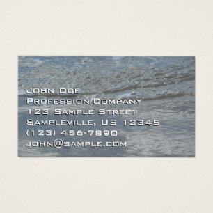 Wasserlappen auf Abstrakter Fotografie am Strand