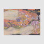 Wasserläufe II von Gustav Klimt Seidenpapier<br><div class="desc">Gustav Klimt ist einer der berühmtesten Jugendstil-Künstler des Genres. Er war im späten 19./frühen 20. Jahrhundert aktiv.</div>