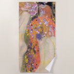 Wasserläufer, Gustav Klimt Strandtuch<br><div class="desc">Wasserläufer,  Gustav Klimt</div>