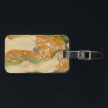 Wasserläufer II von Gustav Klimt, Jugendstil Gepäckanhänger<br><div class="desc">Water Serpents II (1904-1907) von Gustav Klimt ist ein Vintages Viktorianisches Era Symbolismus kunstvolles Portraitgemälde. Water Serpents II (auch Wasserschlangen II) ist das Nachbild von Water Serpents I. Water Serpents II. mit einer Gruppe von Wasserymphen in lautem Glück. Es gibt vier Figuren in dem Kunstwerk mit den beiden Hauptfrauen im...</div>