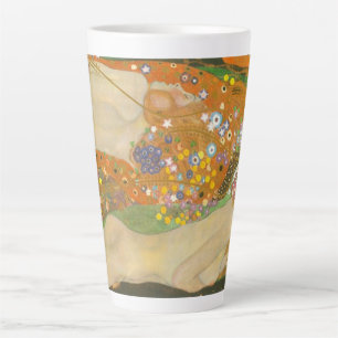 Wasserläufer II von Gustav Klimt, Jugendstil Milchtasse