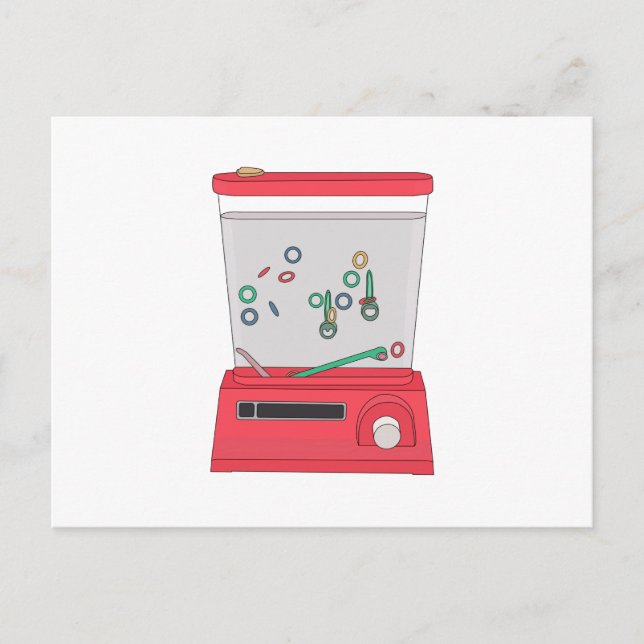 Wasserläufer Postkarte (Vorderseite)