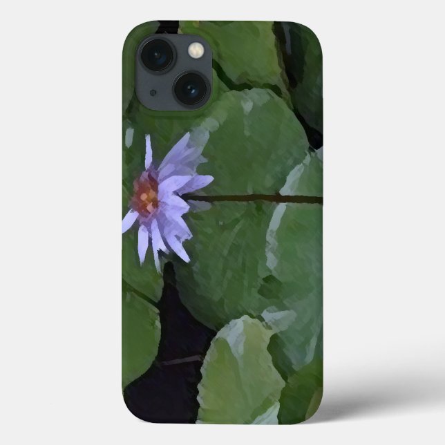 Wasserlilie Case-Mate iPhone Hülle (Rückseite)