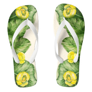 Wasserlilie Flip Flops