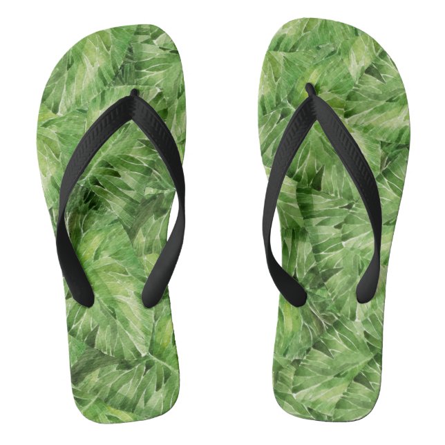 Wasserlilie Flip Flops (Fußbett)