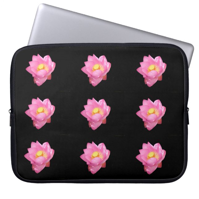 Wasserlilie Laptop-Sieb Laptopschutzhülle (Vorderseite)