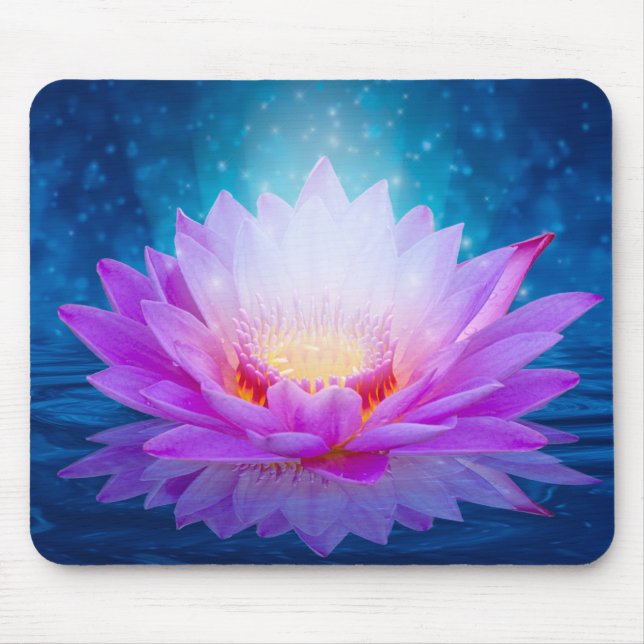 Wasserlilie Mousepad (Vorne)