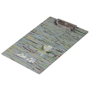 Wasserlilie Pond Blume Kletterwand Klemmbrett