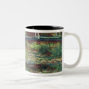 Wasserlilie-Teich Claudes Monet  : Rosa Harmony, Zweifarbige Tasse