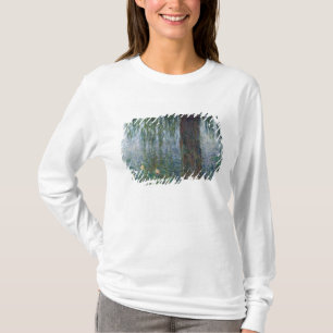 Wasserlilie-weinende Weiden Claudes Monet   T-Shirt
