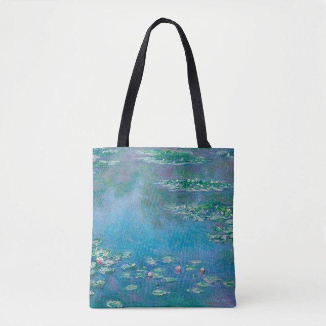 "WASSERLILIEN" 1840 CLAUDE MONET TOTE BAG (Vorderseite)