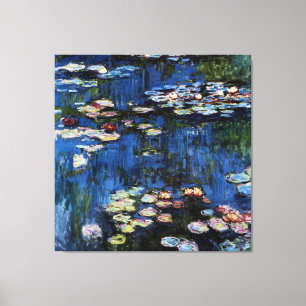 Wasserlilien; 1914 von Monet Leinwanddruck