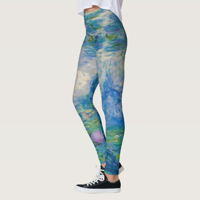 Wasserlilien, 1916-1919 von Claude Monet Leggings (Links)