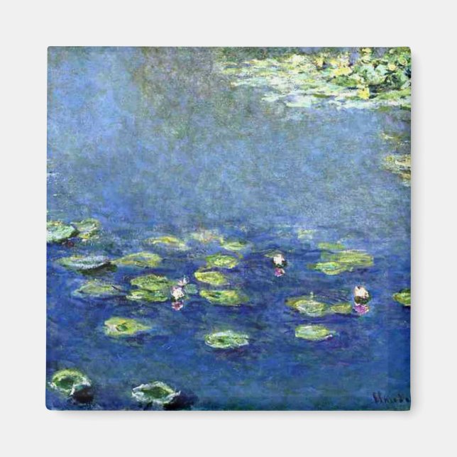 Wasserlilien 9 magnet (Vorne)