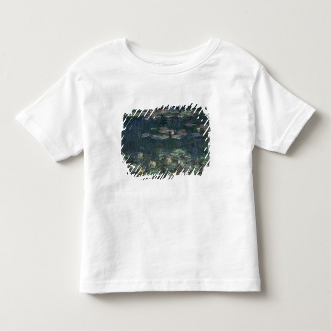 Wasserlilien Claudes Monet |: Grüne Reflexionen Kleinkind T-shirt (Vorderseite)