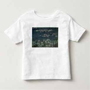 Wasserlilien Claudes Monet : Grüne Reflexionen Kleinkind T-shirt