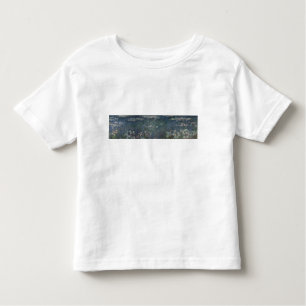 Wasserlilien Claudes Monet  : Grüne Reflexionen Kleinkind T-shirt