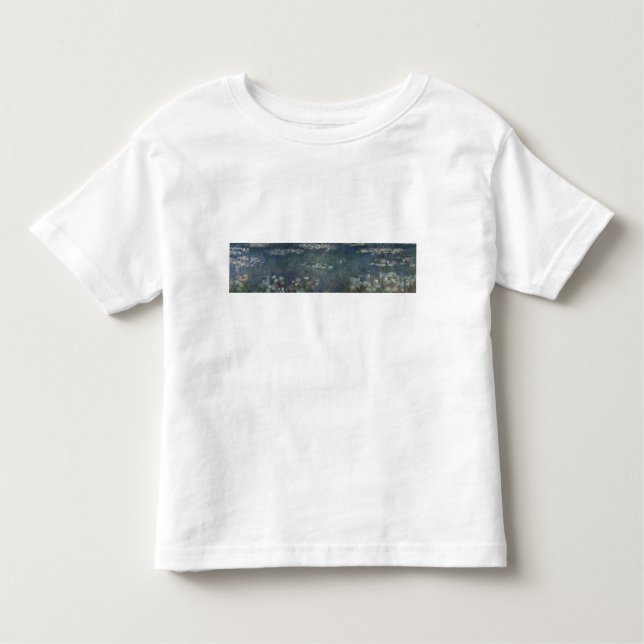 Wasserlilien Claudes Monet |: Grüne Reflexionen Kleinkind T-shirt (Vorderseite)