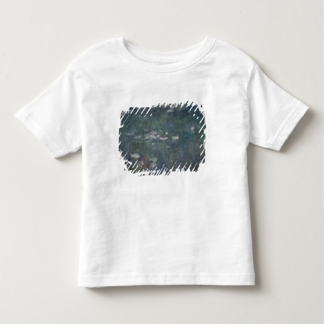 Wasserlilien Claudes Monet |: Grüne Reflexionen Kleinkind T-shirt (Vorderseite)