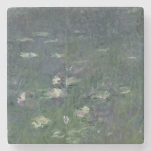 Wasserlilien Claudes Monet  : Morgen, 1914-18 Steinuntersetzer
