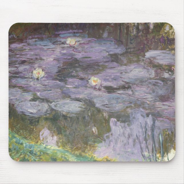 Wasserlilien Claudes Monet | Mousepad (Vorne)