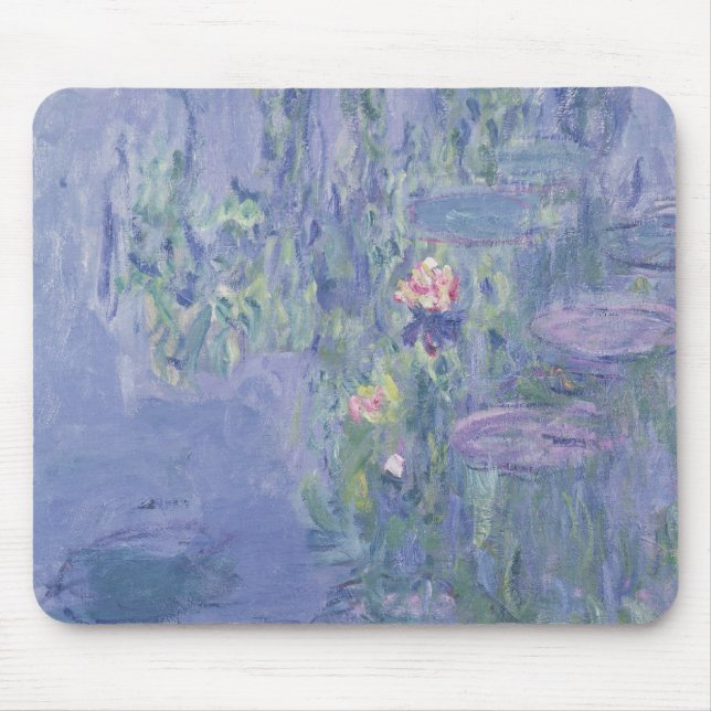 Wasserlilien Claudes Monet | Mousepad (Vorne)