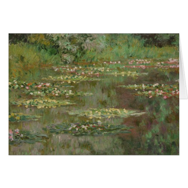 Wasserlilien Claudes Monet | oder der (Vorderseite (Horizontal))