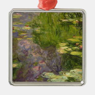 Wasserlilien Claudes Monet Ornament Aus Metall