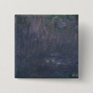 Wasserlilien Claudes Monet  : Reflexionen der Button