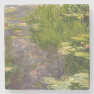 Wasserlilien Claudes Monet Steinuntersetzer