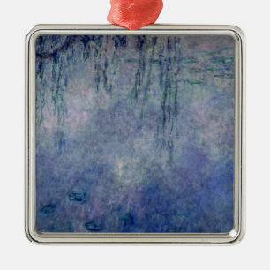 Wasserlilien Claudes Monet  : Weinende Weiden Ornament Aus Metall