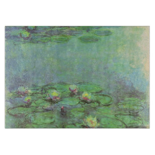Wasserlilien durch Claude Monet, Vintager Schneidebrett