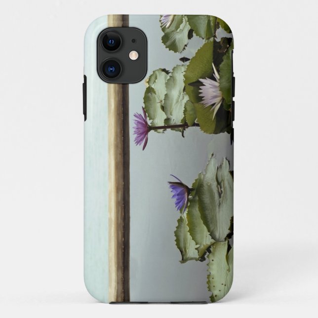 Wasserlilien im Teich durch Ozean Case-Mate iPhone Hülle (Rückseite)