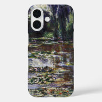 Wasserlilien in Pond von Claude Monet, Vintage Kun