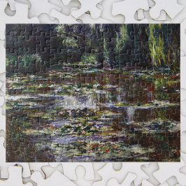 Wasserlilien in Pond von Claude Monet, Vintage Kun Puzzle