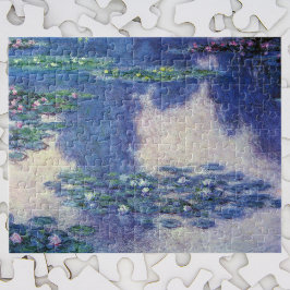 Wasserlilien in Pond von Claude Monet, Vintage Kun Puzzle