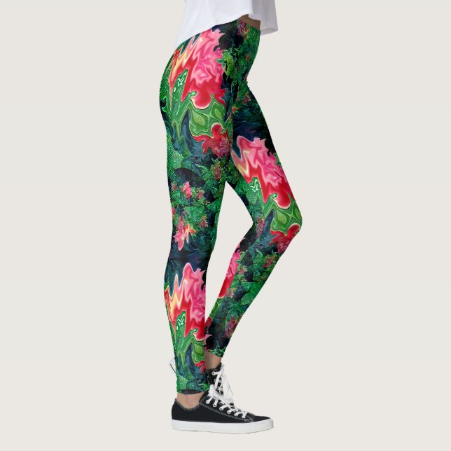 Wasserlilien....... Leggings (Rechts)