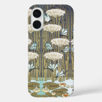 Wasserlilien, Libellen, Marsh Art Nouveau