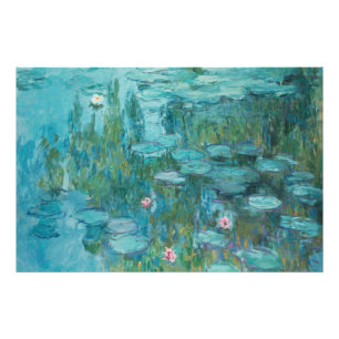 Wasserlilien, Ölgemälde der Kunst, Claude Monet Fotodruck