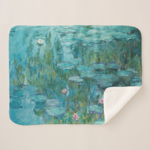 Wasserlilien, Ölgemälde der Kunst, Claude Monet Sherpadecke