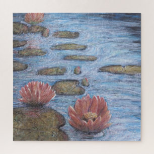 Wasserlilien Puzzle