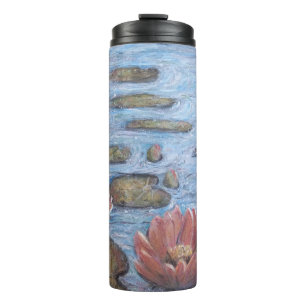 Wasserlilien Thermosbecher