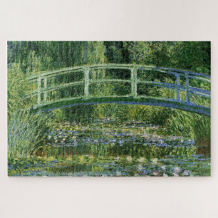 Wasserlilien und Japanische Brücke: Claude Monet Puzzle