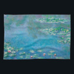 Wasserlilien von Claude Monet Fine Art Malerei Geschirrtuch<br><div class="desc">Schönes Meisterwerk von Claude Monet - Water Lilies aus seinem Garten in Giverny,  Frankreich. Eines der berühmtesten Kunstwerke der Kunstgeschichte und ein schönes Beispiel des Impressionismus. Das ist wirklich ein wunderbares Kunstwerk und ein großartiges Geschenk für Kunstliebhaber.</div>