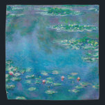 Wasserlilien von Claude Monet Fine Art Malerei Halstuch<br><div class="desc">Schönes Meisterwerk von Claude Monet - Water Lilies aus seinem Garten in Giverny,  Frankreich. Eines der berühmtesten Kunstwerke der Kunstgeschichte und ein schönes Beispiel des Impressionismus. Das ist wirklich ein wunderbares Kunstwerk und ein großartiges Geschenk für Kunstliebhaber.</div>